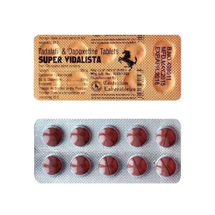 Super Vidalist 80mg sealed pack